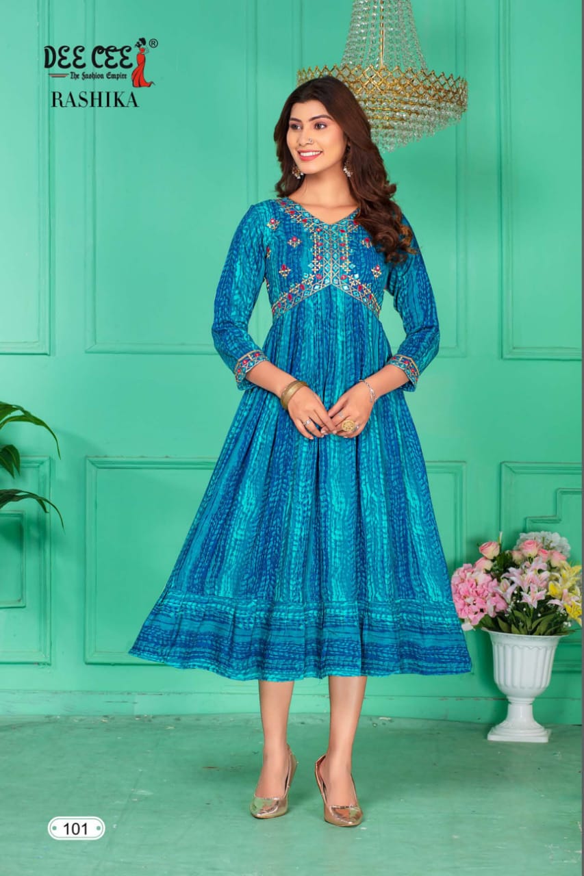 Rashika By Dee Cee Alia Cut Printed Kurtis Wholesale Market In Surat With Price